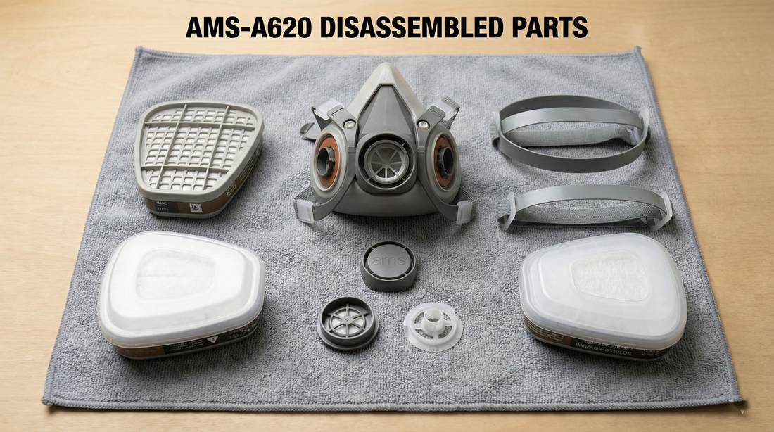 How to Clean, Store, and Maintain Your AMS-A620 Respirator (The Ultimate Guide)