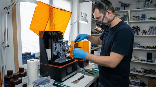 Resin 3D Printing Safety: Why Ventilation Is Not Enough (and Why You Need a Respirator)