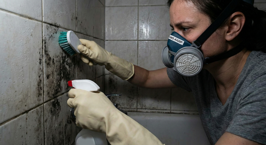 Black Mold & Bleach: Why You Need a Respirator for Deep Cleaning and Remediation