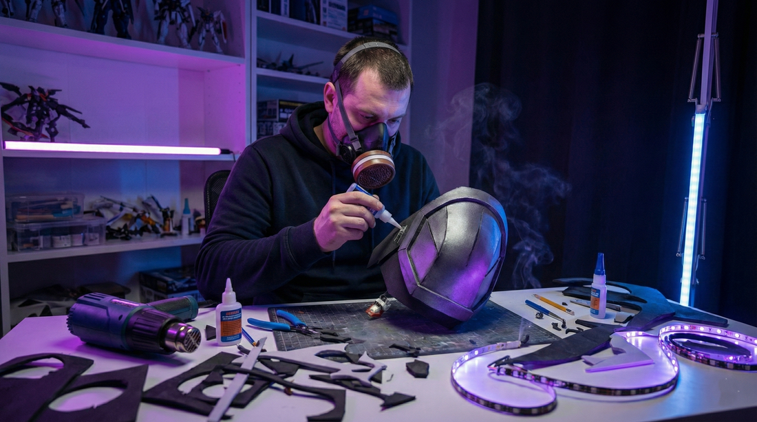 Cosplay Safety 101: The Essential Respirator for Barge Cement, EVA Foam, and Plasti Dip