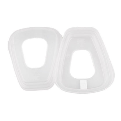 Inside view of AMS A8502 filter cover showing snap-lock design