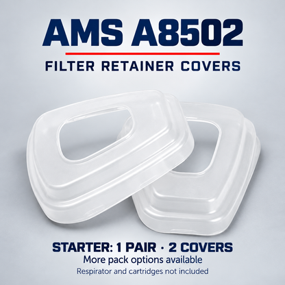AMS A8502 retainer covers, Starter option contains two covers; other pack options available