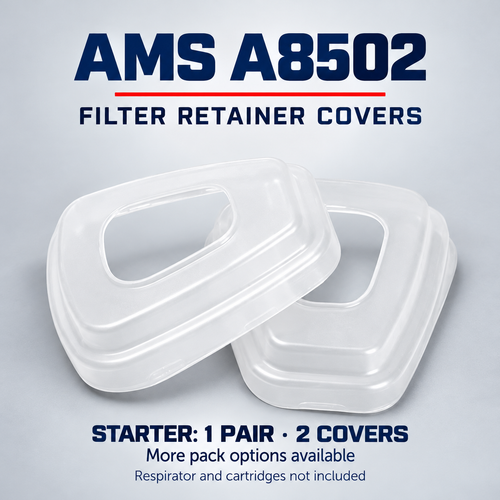 AMS A8502 retainer covers, Starter option contains two covers; other pack options available